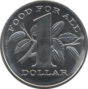 1 Dollar - Elizabeth II FAO reverse image
