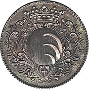 ½ Thaler - Leopold Ferdinand Trial Strike reverse image