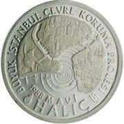 20 000 Lira Environmental Protection reverse image