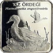 7 500 000 Lira Marbled duck, Turkey, 2001 reverse image