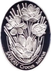 7 500 000 Lira Crocus sativus reverse image