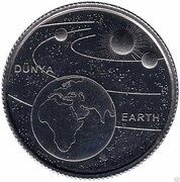 1 Kuruş Earth reverse image