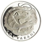20 Yeni Lira Desert Monitor, Turkey, 2005 reverse image