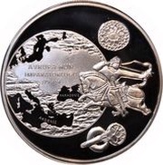 20 Lira European Huns, Turkey, 2022 reverse image