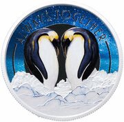 50 Cents - Elizabeth II Penguins reverse image