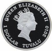 1 Dollar - Elizabeth II Volga obverse image