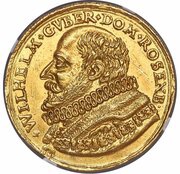 4 Ducats - Wilhelm of Rosenberg Golden Fleece obverse image