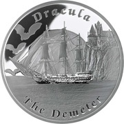 1 Dollar - Elizabeth II The Demeter, Tuvalu, 2013 reverse image