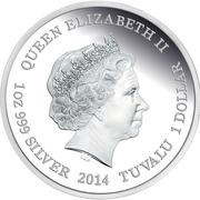 1 Dollar - Elizabeth II Green Turtle obverse image