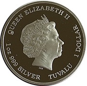 1 Dollar - Elizabeth II Sleipnir and Unicorn obverse image
