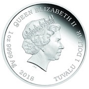1 Dollar - Elizabeth II Scooby-Doo obverse image