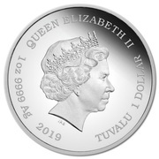 1 Dollar - Elizabeth II The Wizard of Oz obverse image