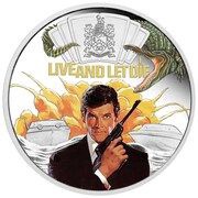 1 Dollar - Charles III Live and Let Die, Tuvalu, 2023 reverse image