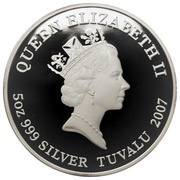 5 Dollars - Elizabeth II Galaxy Express 999 obverse image