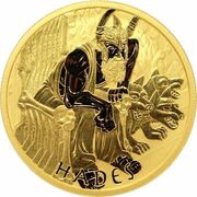 100 Dollars - Elizabeth II Hades, Tuvalu, 2021 reverse image
