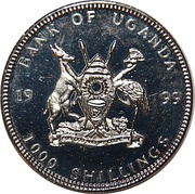 1000 Shillings 20 Euro cent Netherlands obverse image