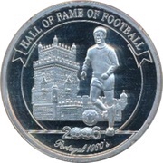 2000 Shillings Eusébio, Uganda, 2006 reverse image