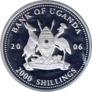 2000 Shillings Ferenc Puskás obverse image