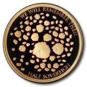 ½ Sovereign - Elizabeth II Remembrance, United Kingdom, 2019 reverse image