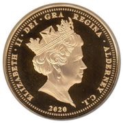 ½ Sovereign - Elizabeth II Dunkirk Evacuation obverse image