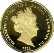 ½ Sovereign - Elizabeth II RNLI; Roy Barker I obverse image