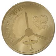 1 Sovereign - Elizabeth II Battle of Britain - Supermarine Spitfire, United Kingdom, 2020 reverse image