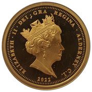 1 Sovereign - Elizabeth II RNLI - Roy Barker I and Queen; Gold Proof obverse image