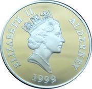 5 Pounds - Elizabeth II Sir Winston Churchill; Silver Proof obverse image