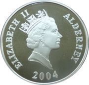 5 Pounds - Elizabeth II Branch Line; Silver Proof obverse image