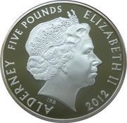 5 Pounds - Elizabeth II State Opening of Parliament; Silver Proof obverse image