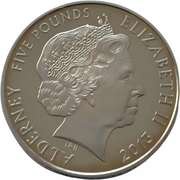 5 Pounds - Elizabeth II Metropolitan Line obverse image