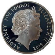 5 Pounds - Elizabeth II Destiny to Dynasty; Silver Proof obverse image
