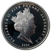 5 Pounds - Elizabeth II 75th Anniversary VE-Day obverse image