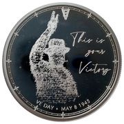 5 Pounds - Elizabeth II 75th Anniversary VE-Day, United Kingdom, 2020 reverse image