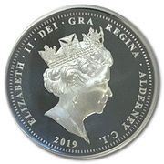 25 Pounds - Elizabeth II The 200th Anniversary of Queen Victoria; Silver Proof 5oz. obverse image