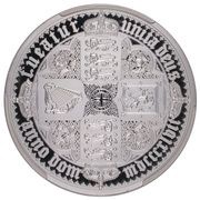 100 Pounds - Elizabeth II Gothic - Quartered Arms, United Kingdom, 2021 reverse image