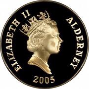 1000 Pounds - Elizabeth II 200th Anniversary of the Trafalgar Battle obverse image
