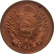 1 Centavo Fuertes Pattern obverse image