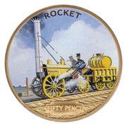 50 Pence - Elizabeth II Rocket, United Kingdom, 2013 reverse image