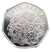 50 Pence - Elizabeth II Aladdin, United Kingdom, 2019 reverse image