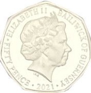 50 Pence - Elizabeth II The Clown obverse image
