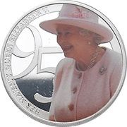 50 Pence Elizabeth II "Her Majesty Queen Elizabeth II 95th birthday photographic collection", United Kingdom, 2021 reverse image