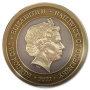 2 Pounds - Elizabeth II Hadrian's Wall - Severus Septimus; Silver Proof obverse image