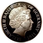 5 Pounds - Elizabeth II 40th Anniversary of Decimalisation obverse image