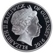 5 Pounds - Elizabeth II Battle of the Hastings, Silver Proof obverse image