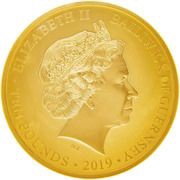 10 Pounds - Elizabeth II The 80th Anniversary of the King's Speech; Gold Proof obverse image