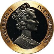 ⅕ Crown - Elizabeth II Penny Black obverse image