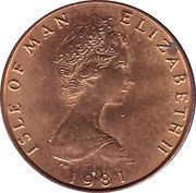 ½ Penny - Elizabeth II F.A.O.; Food For All obverse image