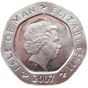 20 Pence - Elizabeth II 4th portrait obverse image