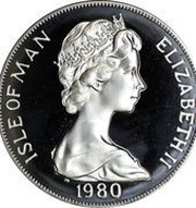 1 Crown - Elizabeth II Queen Mother; Silver Proof Issue obverse image
